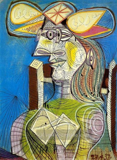 Büste der Frau Assis Dora 1938 kubist Pablo Picasso Ölgemälde